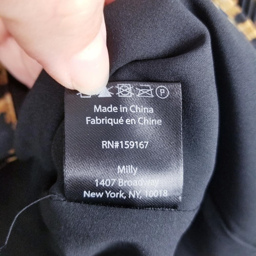 Milly Greer Leopard Print Blouse Top NWT - Picture 15 of 15